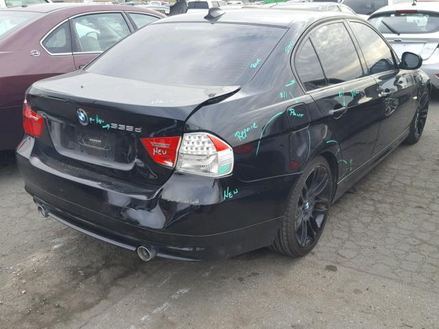 WBAPN7C52BA948099 - 2011 BMW 335 D BLACK photo 4