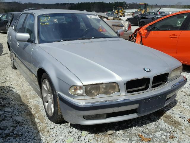 WBAGG83451DN81672 - 2001 BMW 740 I AUTO SILVER photo 1