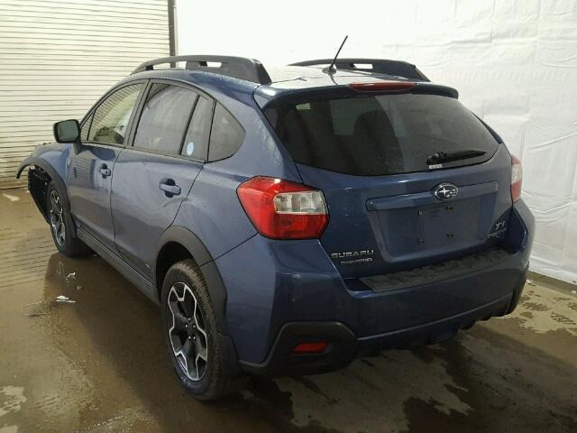 JF2GPACC7D2849155 - 2013 SUBARU XV CROSSTR BLUE photo 3