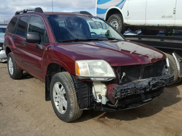 4A4MN21S34E065103 - 2004 MITSUBISHI ENDEAVOR L MAROON photo 1