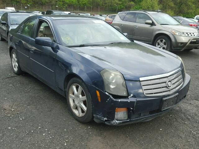 1G6DM577440130264 - 2004 CADILLAC CTS BLUE photo 1