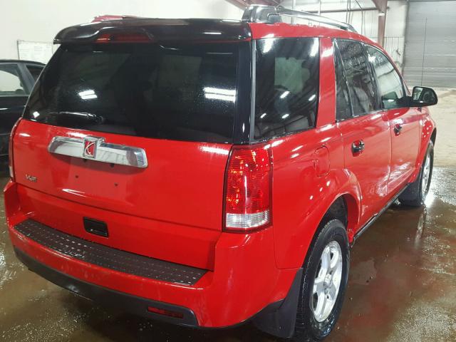 5GZCZ33DX6S877948 - 2006 SATURN VUE RED photo 4