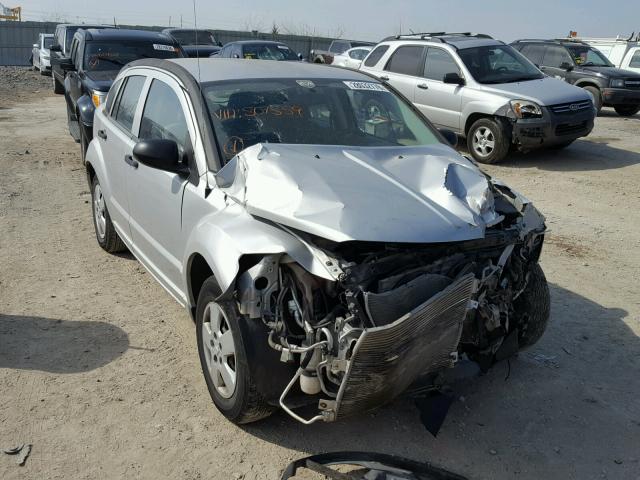 1B3HB28B77D507559 - 2007 DODGE CALIBER SILVER photo 1