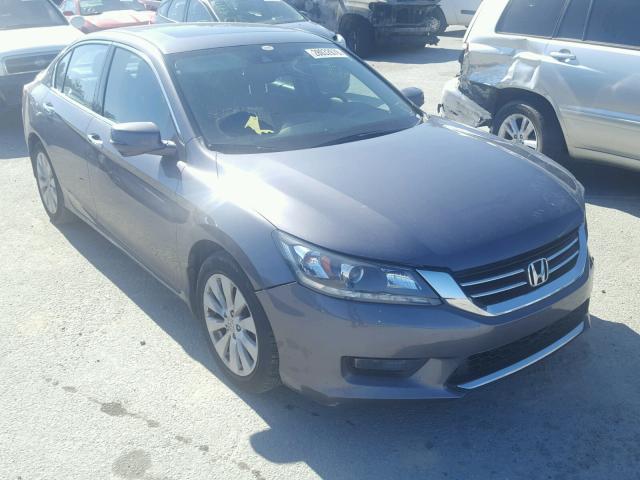 1HGCR3F87FA028190 - 2015 HONDA ACCORD EXL GRAY photo 1