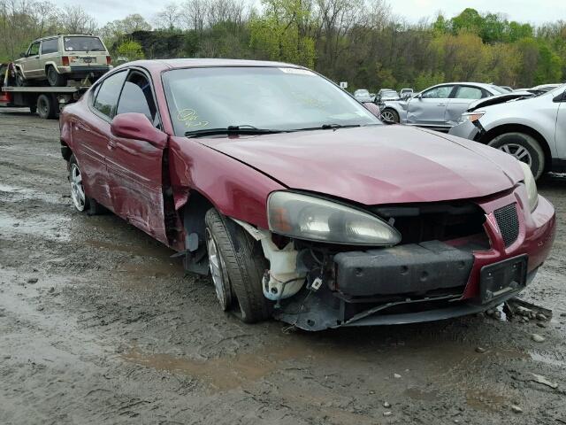 2G2WS522741131487 - 2004 PONTIAC GRAND PRIX RED photo 1