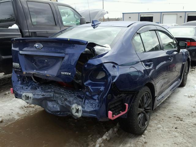 JF1VA1A69J9825131 - 2018 SUBARU WRX BLUE photo 4