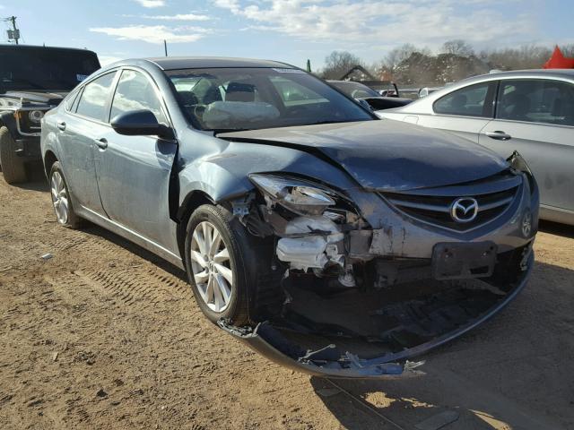 1YVHZ8DH9D5M07244 - 2013 MAZDA 6 TOURING BLUE photo 1