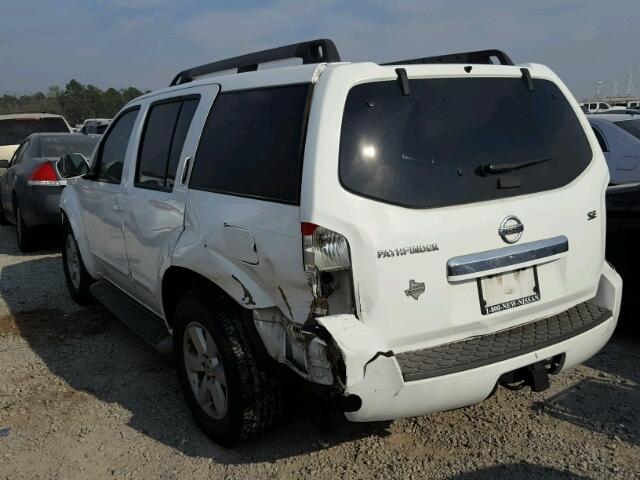 5N1AR1NN8AC607344 - 2010 NISSAN PATHFINDER WHITE photo 3