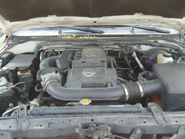 5N1AR1NN8AC607344 - 2010 NISSAN PATHFINDER WHITE photo 7
