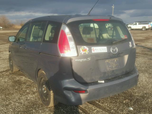 JM1CR2WL6A0382133 - 2010 MAZDA 5 CHARCOAL photo 3