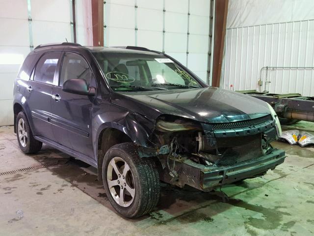 2CNDL13F676058464 - 2007 CHEVROLET EQUINOX LS BLACK photo 1