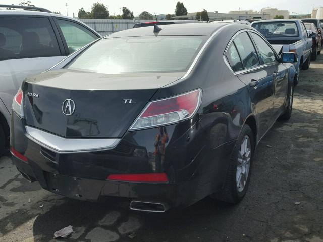 19UUA8F28AA016580 - 2010 ACURA TL BLACK photo 4