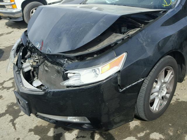 19UUA8F28AA016580 - 2010 ACURA TL BLACK photo 9