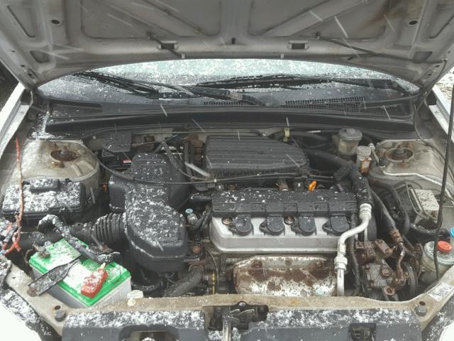 2HGES25773H587056 - 2003 HONDA CIVIC EX SILVER photo 7