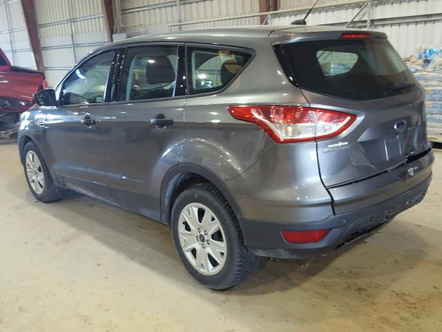 1FMCU0F7XEUC97988 - 2014 FORD ESCAPE S GRAY photo 3