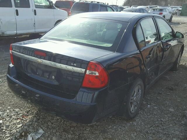 1G1ZS58F77F117422 - 2007 CHEVROLET MALIBU LS 黑色 照片 4