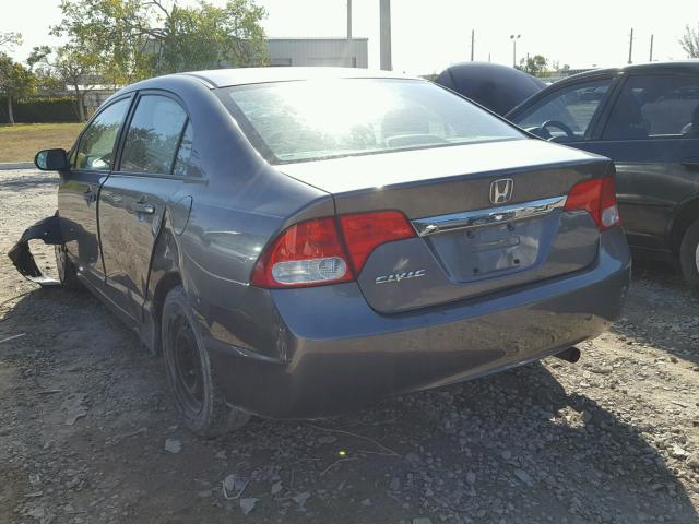 2HGFA1F35AH311713 - 2010 HONDA CIVIC VP SILVER photo 3