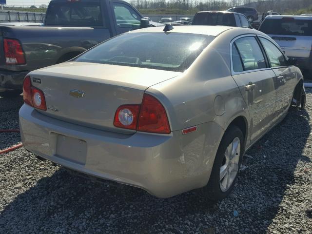 1G1ZB5E08CF104883 - 2012 CHEVROLET MALIBU LS ოქროსფერი ფოტო 4