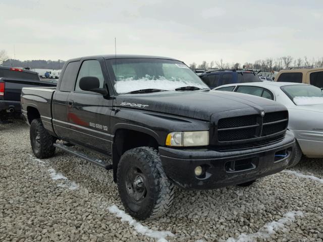 3B7HF13Z4XG239672 - 1999 DODGE RAM 1500 BLACK photo 1