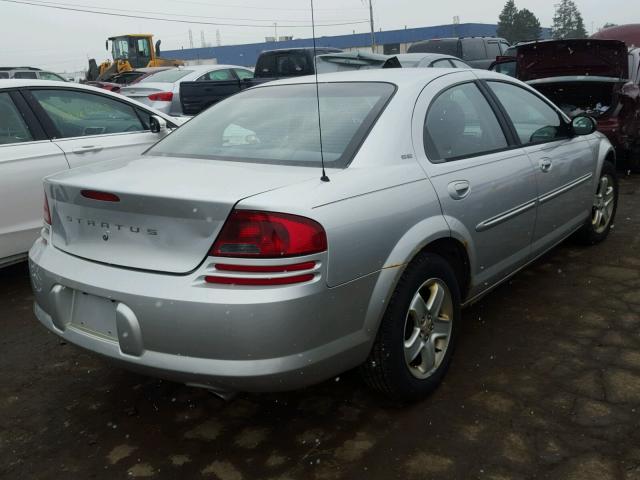 1B3EJ46U21N538094 - 2001 DODGE STRATUS SE SILVER photo 4