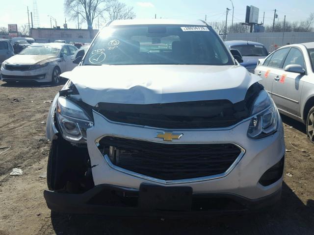 2GNFLEEK6G6106633 - 2016 CHEVROLET EQUINOX LS SILVER photo 9