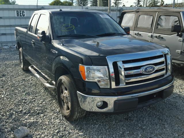 1FTFX1CF5BFD36755 - 2011 FORD F150 SUPER BLACK photo 1