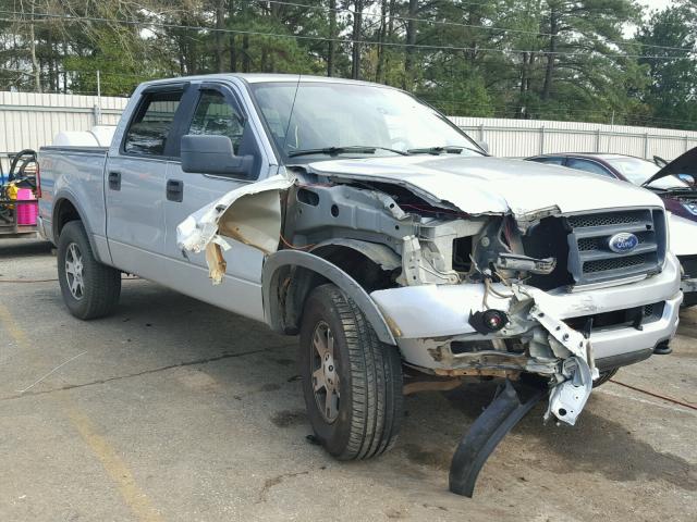 1FTPW14565KF00880 - 2005 FORD F150 SUPER SILVER photo 1