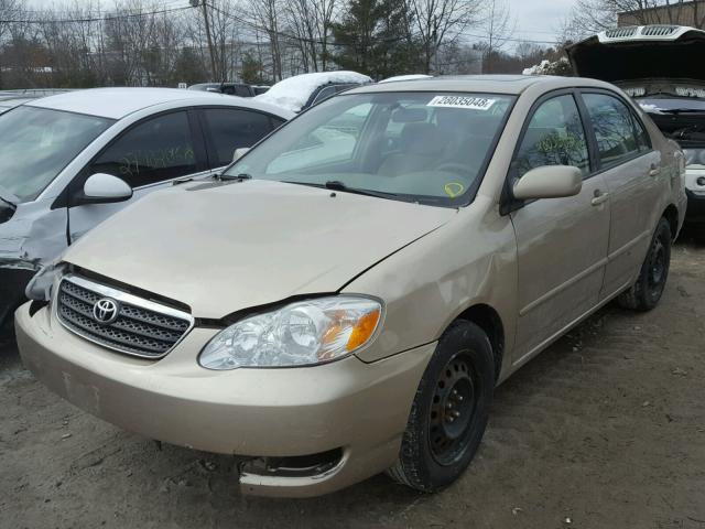 2T1BR32E06C709356 - 2006 TOYOTA COROLLA CE GOLD photo 2