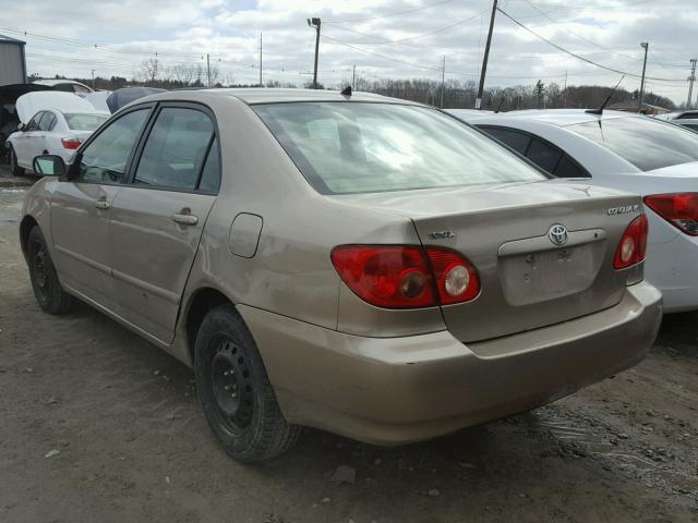 2T1BR32E06C709356 - 2006 TOYOTA COROLLA CE GOLD photo 3