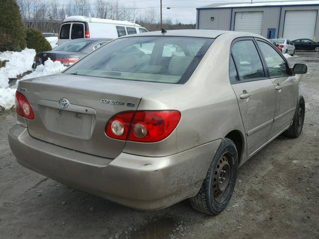 2T1BR32E06C709356 - 2006 TOYOTA COROLLA CE GOLD photo 4