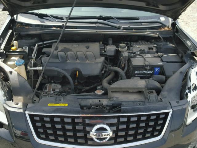 3N1AB61E59L657441 - 2009 NISSAN SENTRA 2.0 BLACK photo 7