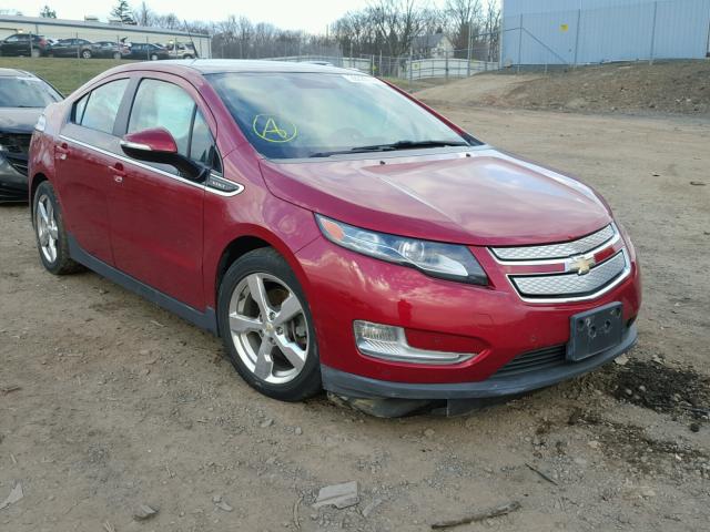 1G1RD6E47BU100403 - 2011 CHEVROLET VOLT RED photo 1