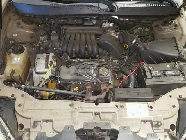 1FAFP55253A192050 - 2003 FORD TAURUS SES GOLD photo 7