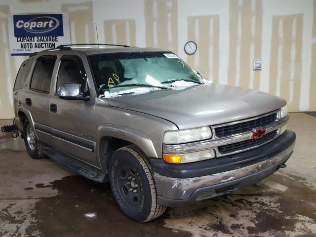 1GNEK13V52J307651 - 2002 CHEVROLET TAHOE K150 TAN photo 1