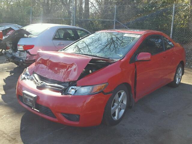 2HGFG1Z908H574713 - 2008 HONDA CIVIC EXL 红色 照片 2