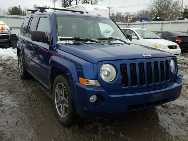 1J4NF2GB2AD519157 - 2010 JEEP PATRIOT SP BLUE photo 1