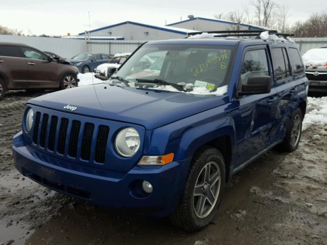 1J4NF2GB2AD519157 - 2010 JEEP PATRIOT SP BLUE photo 2