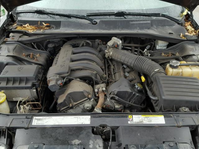 2C3KA43RX7H753875 - 2007 CHRYSLER 300 BLACK photo 7