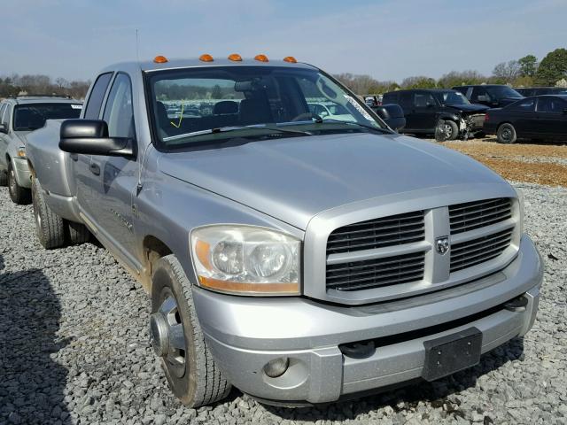 3D7ML48C76G177315 - 2006 DODGE RAM 3500 S SILVER photo 1