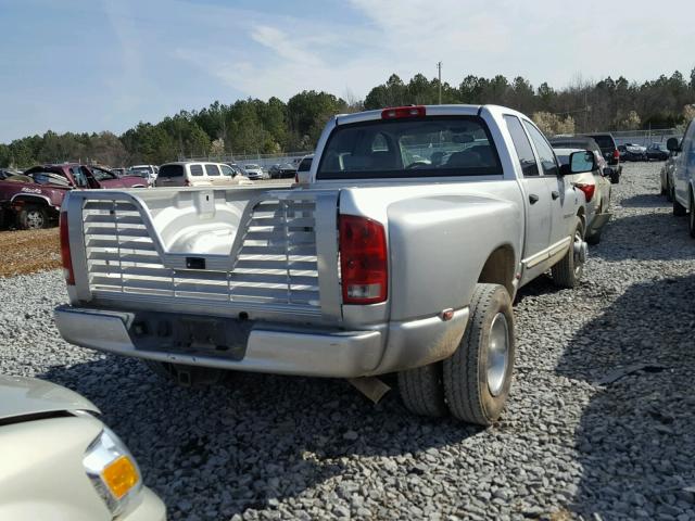 3D7ML48C76G177315 - 2006 DODGE RAM 3500 S SILVER photo 4