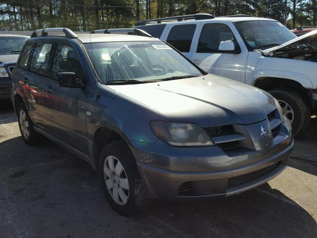 JA4LX31FX4U045226 - 2004 MITSUBISHI OUTLANDER TURQUOISE photo 1