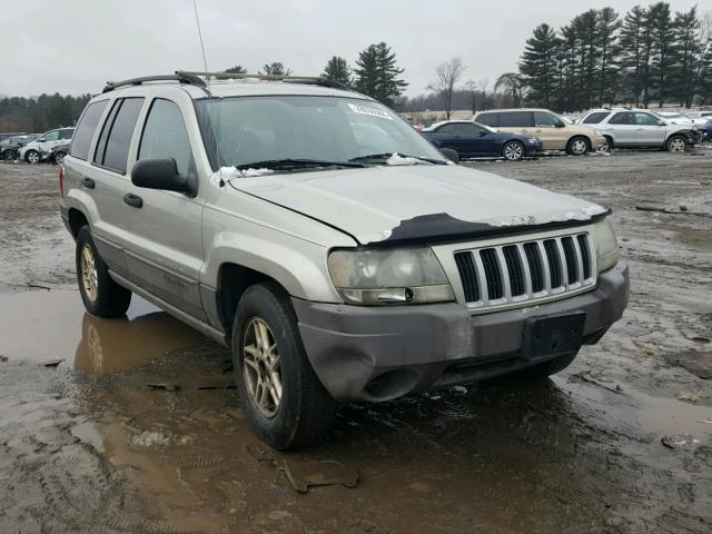 1J4GW48S64C141325 - 2004 JEEP GRAND CHER TAN photo 1