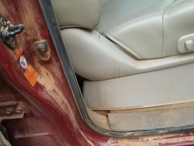 5N1AR18U75C762850 - 2005 NISSAN PATHFINDER RED photo 9