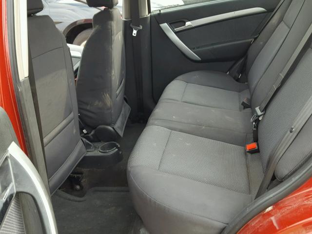 KL1TD5DE8AB131680 - 2010 CHEVROLET AVEO LS 勃艮第红 照片 6