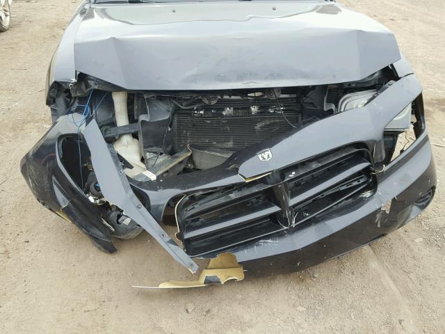 2B3KA43R77H850304 - 2007 DODGE CHARGER SE BLACK photo 7