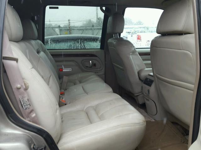 1GYEK63R1YR187120 - 2000 CADILLAC ESCALADE L GRAY photo 6