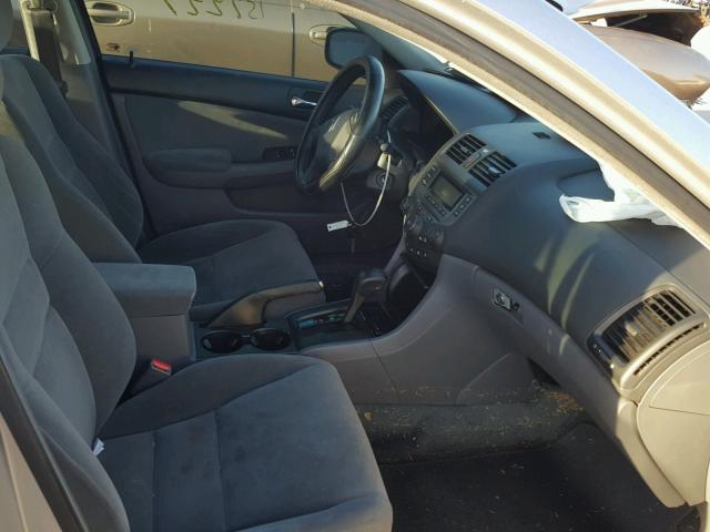 1HGCM56487A016865 - 2007 HONDA ACCORD LX SILVER photo 5