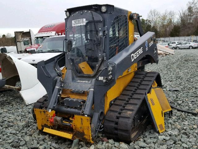 1T0333GMCHF310447 - 2017 JOHN DEERE SKIDSTEER TWO TONE photo 2