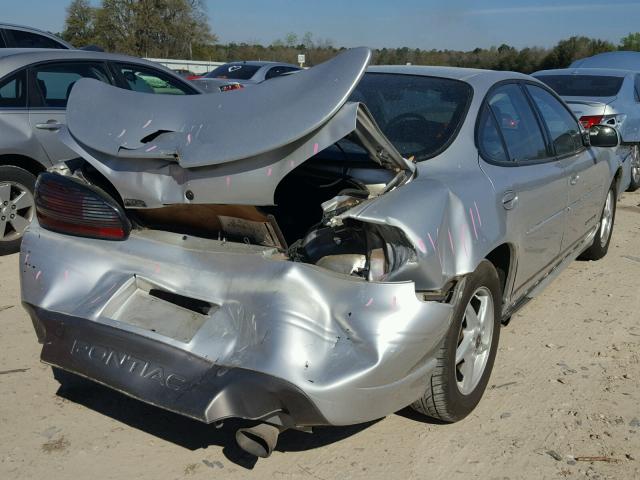 1G2WP52K51F163148 - 2001 PONTIAC GRAND PRIX SILVER photo 4