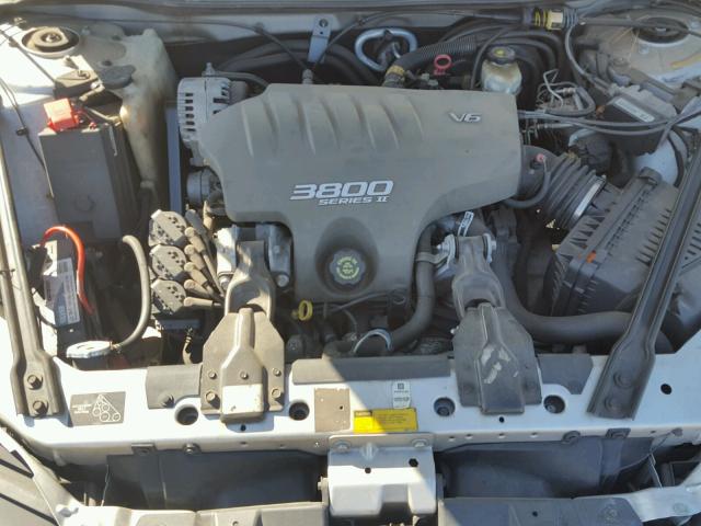 1G2WP52K51F163148 - 2001 PONTIAC GRAND PRIX SILVER photo 7